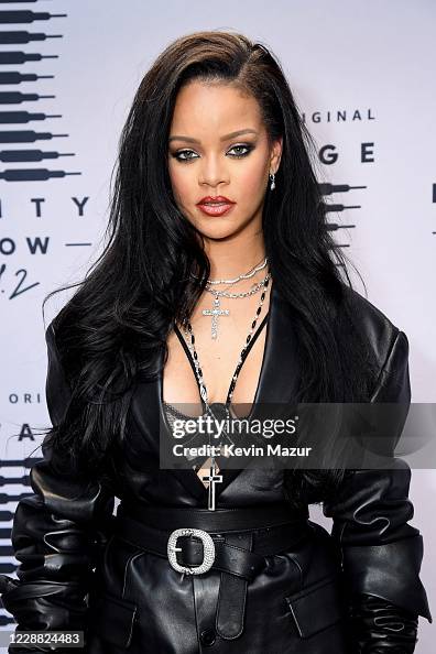 Rihanna R Prime In this image released on October 1, Rihanna attends the second press ...