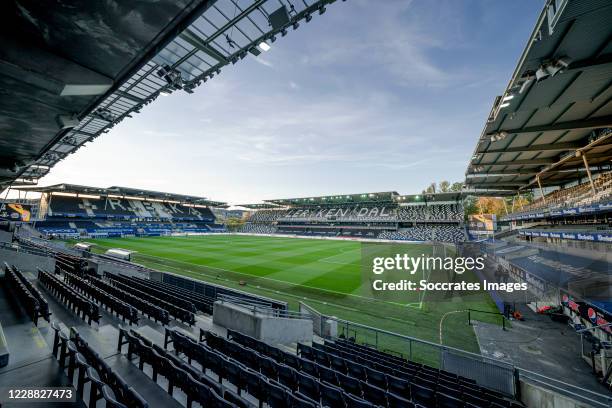 Stadium of Rosenborg during the UEFA Europa League match between Rosenborg BK v PSV at the Lerkendal Stadium on October 1, 2020 in Trondheim Norway
