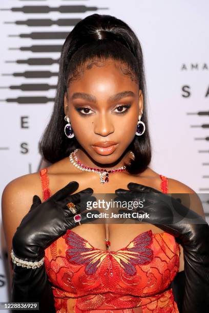 In this image released on October 2, Normani attends Rihanna's Savage X Fenty Show Vol. 2 presented by Amazon Prime Video at the Los Angeles...