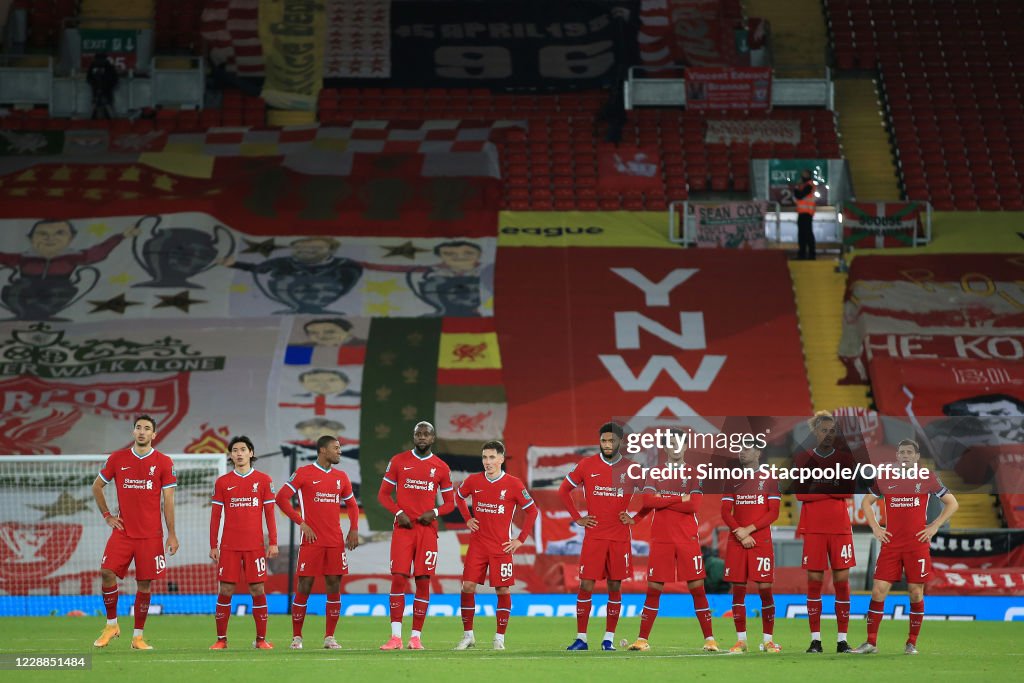Liverpool v Arsenal - Carabao Cup Fourth Round
