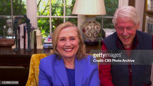 James chats with Hillary and Bill Clinton on THE LATE LATE SHOW WITH JAMES CORDEN, scheduled to air Thursday, September 30, 2020 on the CBS...