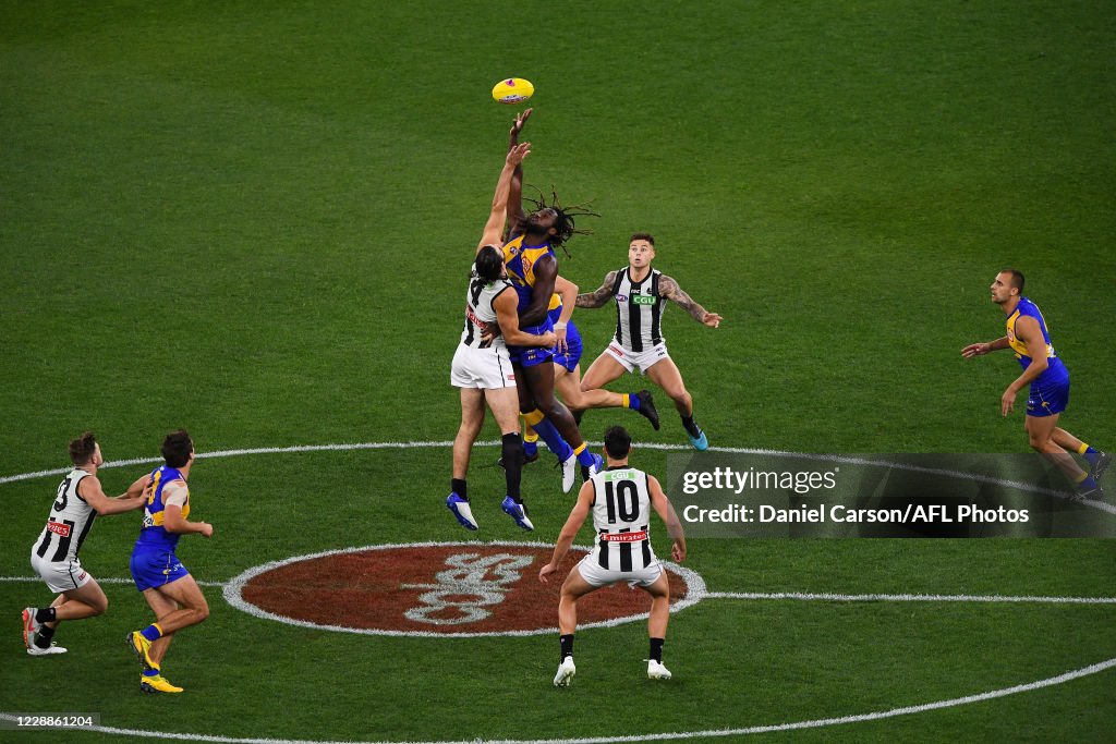 AFL 1st Elimination Final - West Coast v Collingwood