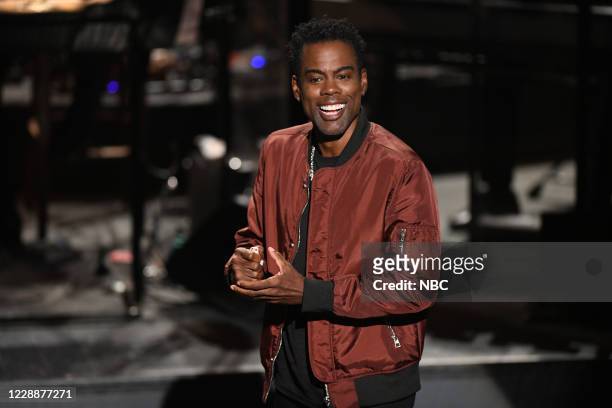 Chris Rock" Episode 1786 -- Pictured: Host Chris Rock during the Monologue on Saturday, October 3, 2020 --