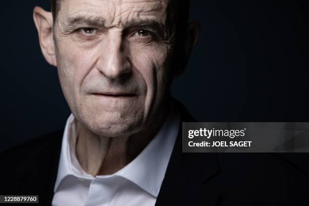 Former head of Basque separatist group ETA Jose Antonio Urrutikoetxea Bengoetxea, also known as Josu Ternera, poses during a photo session in Paris...