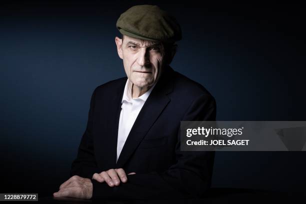 Former head of Basque separatist group ETA Jose Antonio Urrutikoetxea Bengoetxea, also known as Josu Ternera, poses during a photo session in Paris...