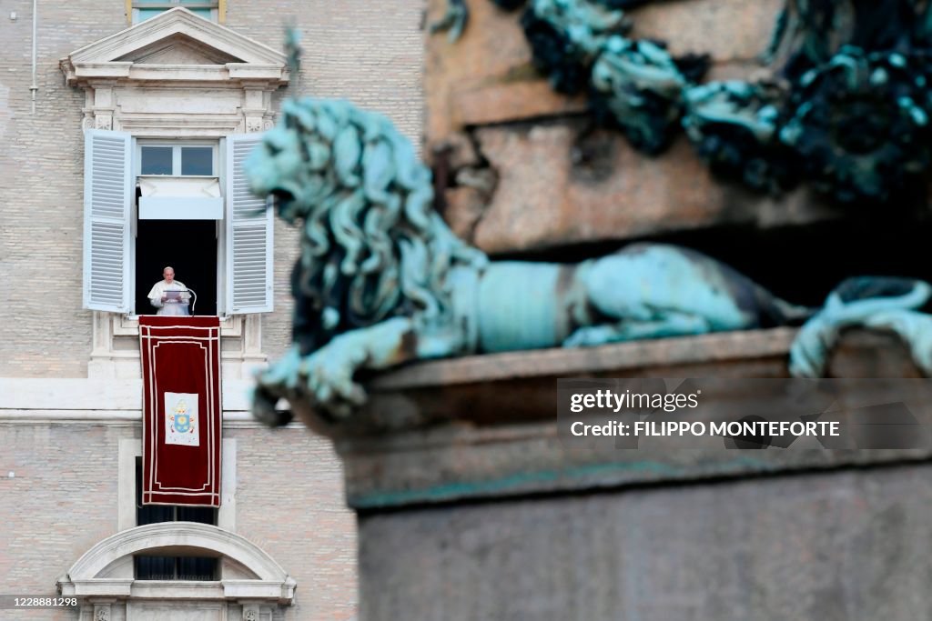 VATICAN-RELIGION-POPE-ANGELUS