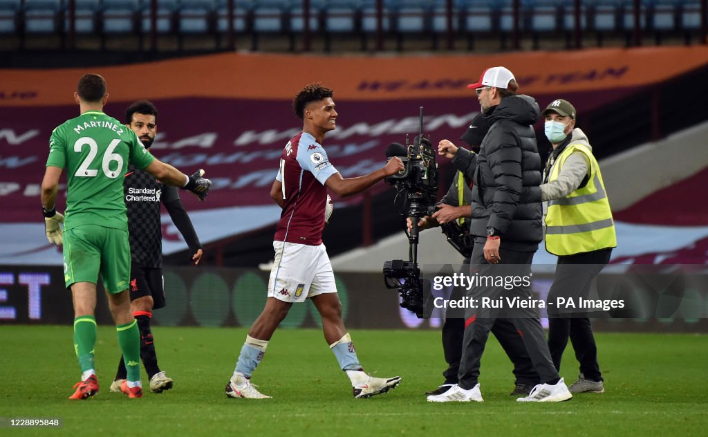 Aston Villa v Liverpool - Premier League - Villa Park