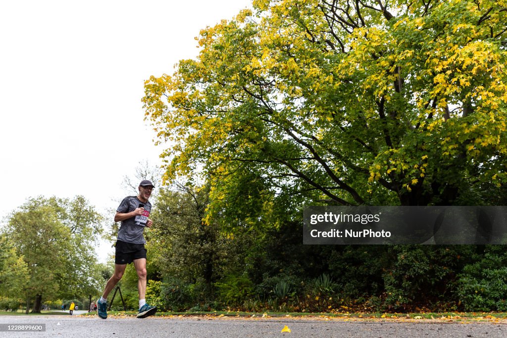 Virtual London Marathon Runners In Dulwich