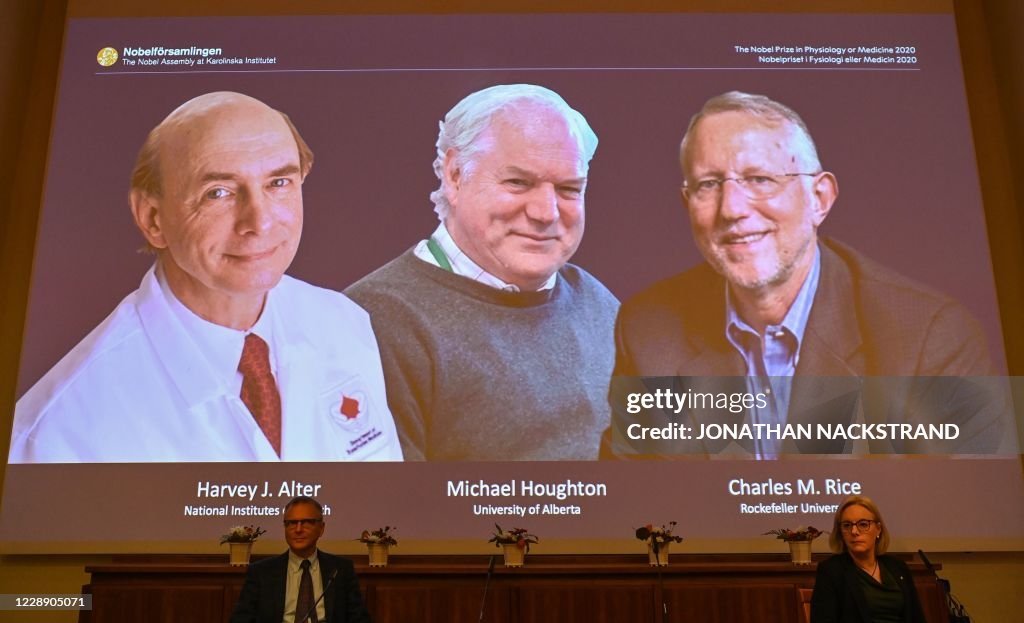 TOPSHOT-SWEDEN-NOBEL-MEDICINE