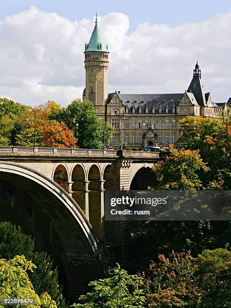 adolphe bridge ,ルクセンブルク - luxembourg ストックフォトと画像