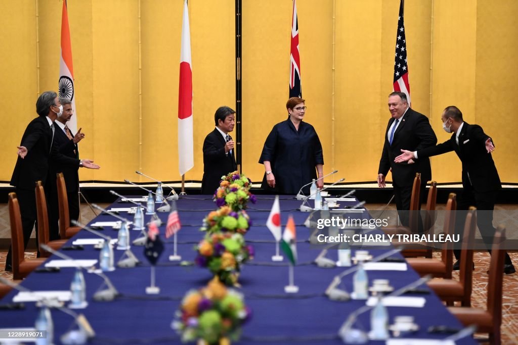 JAPAN-US-AUSTRALIA-INDIA-DIPLOMACY