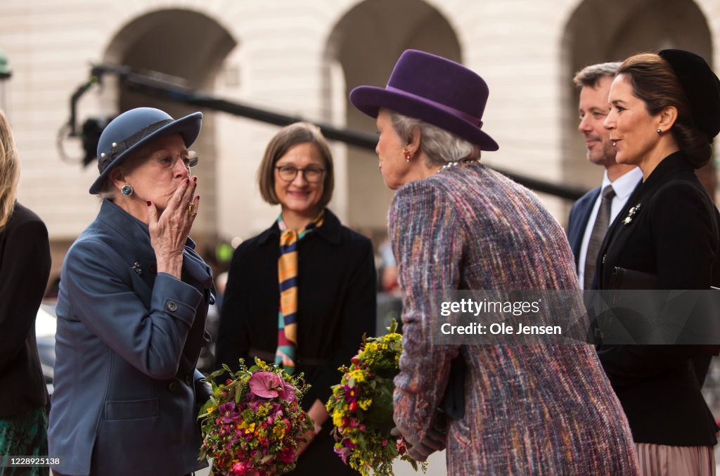 The Danish Royal Family Attend  Parliament Opening