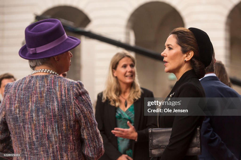 The Danish Royal Family Attend  Parliament Opening