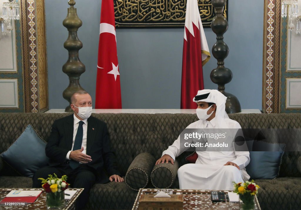 President of Turkey Erdogan in Qatar