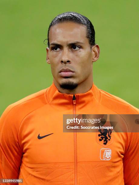 Virgil van Dijk of Holland during the International Friendly match between Holland v Mexico at the Johan Cruijff ArenA on October 7, 2020 in...