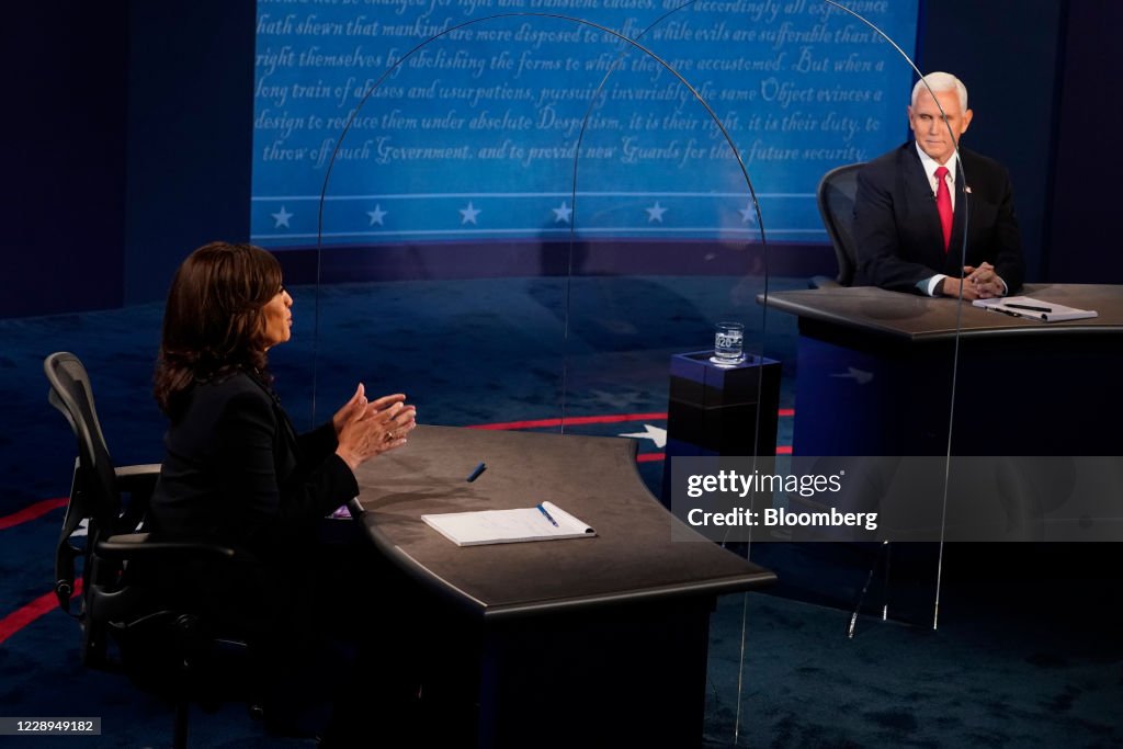 Kamala Harris And Mike Pence Participate In Vice Presidential Debate