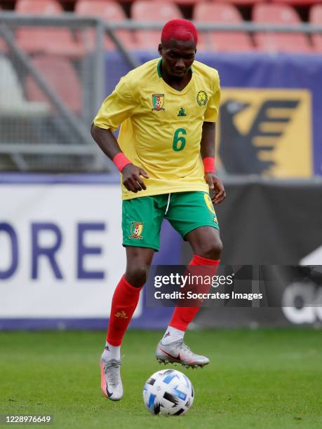 Ambroise Oyongo of Cameroon during the International Friendly match between Japan v Cameroon at the Stadium Galgenwaard on October 9, 2020 in Utrecht...