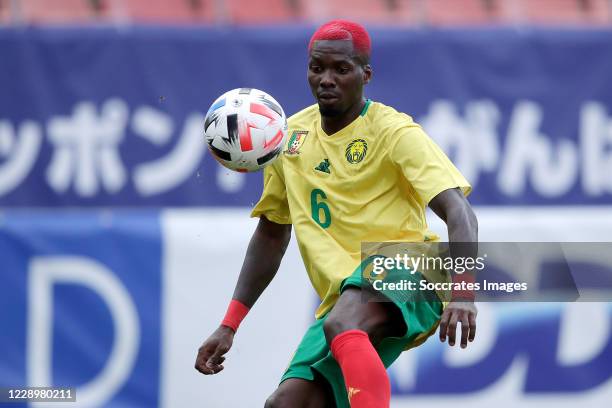 Ambroise Oyongo of Cameroon during the International Friendly match between Japan v Cameroon at the Stadium Galgenwaard on October 9, 2020 in Utrecht...