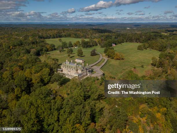 President Trump's Seven Springs estate in Mount Kisco, New York, seen here Sept. 30, 2020.