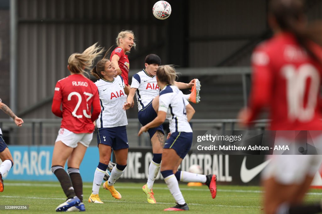 Tottenham Hotspur Women v Manchester United Women - Barclays FA Women's Super League