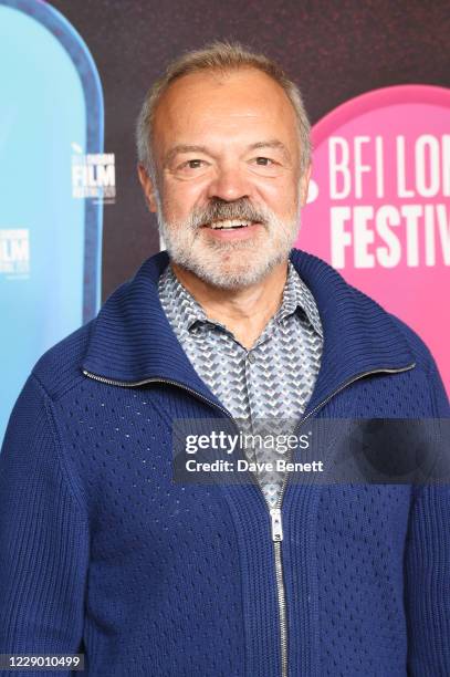 Graham Norton attends the "Soul" Premiere during the 64th BFI London Film Festival at BFI Southbank on October 11, 2020 in London, England.