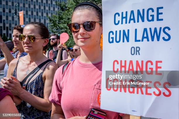 Moms Demand Action hosted a Recess Rally and community gathering at Foley Square to honor the victims of gun violence and to call upon our lawmakers...