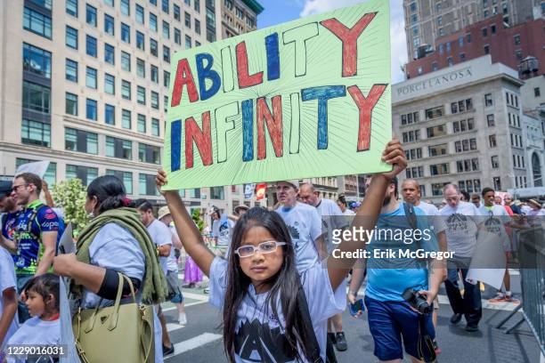 New York celebrated the fifth annual Disability Pride with a colorful parade, marching from Madison Square Park to Union Square Park. The event...