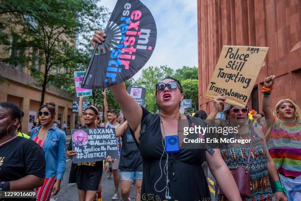 Trans, Gender Non-Conforming, Lesbian, Gay, Bi, and Two Spirit organizations and allies gathered at Washington Square Park for the 15th Annual Trans...