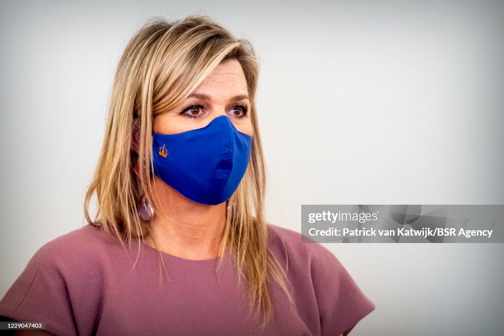 King Willem-Alexander Of The Netherlands And Queen Maxima Attend A Conference About Debt At Noordeinde Palace