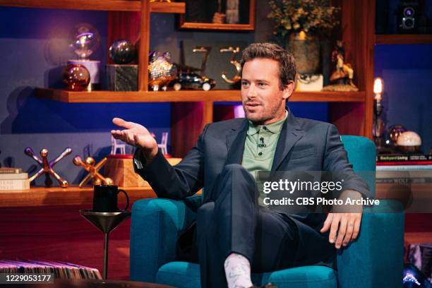 The Late Late Show with James Corden airing Thursday, October 8 with guest Armie Hammer.