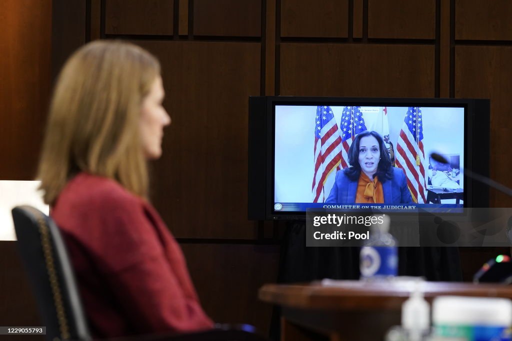 Senate Holds Confirmation Hearing For Amy Coney Barrett To Be Supreme Court Justice