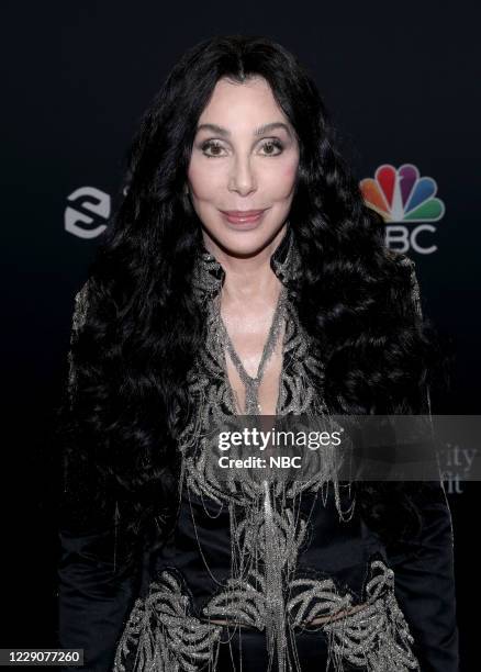 Backstage -- 2020 BBMA at the Dolby Theater, Los Angeles, California -- Pictured: In this image released on October 14, Cher attends the 2020...