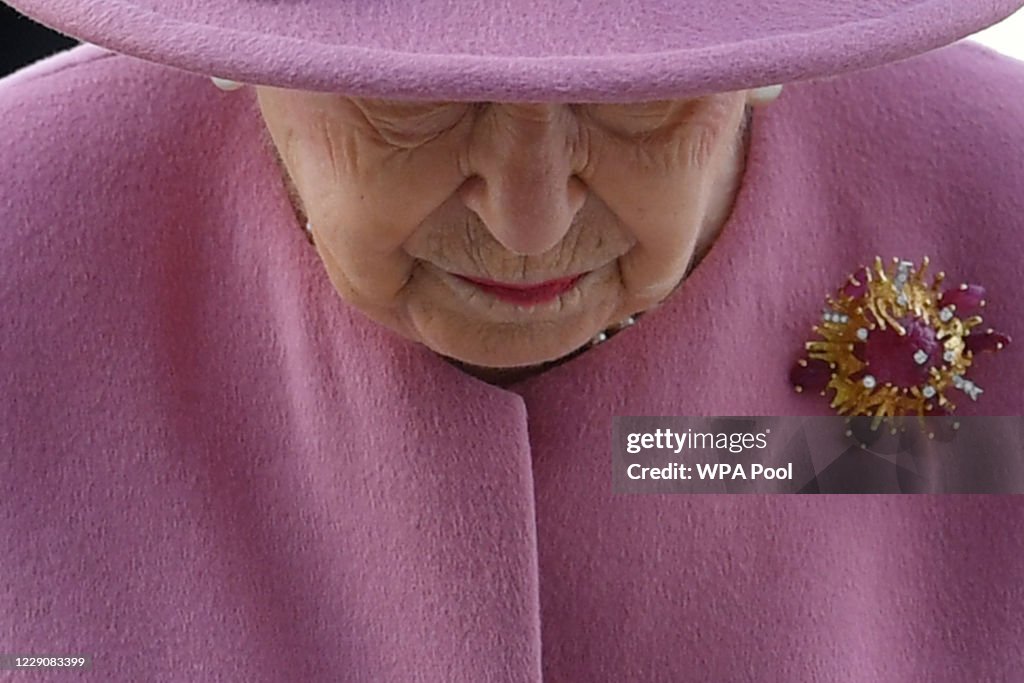 The Queen And Duke Of Cambridge Visit Dstl Porton Down