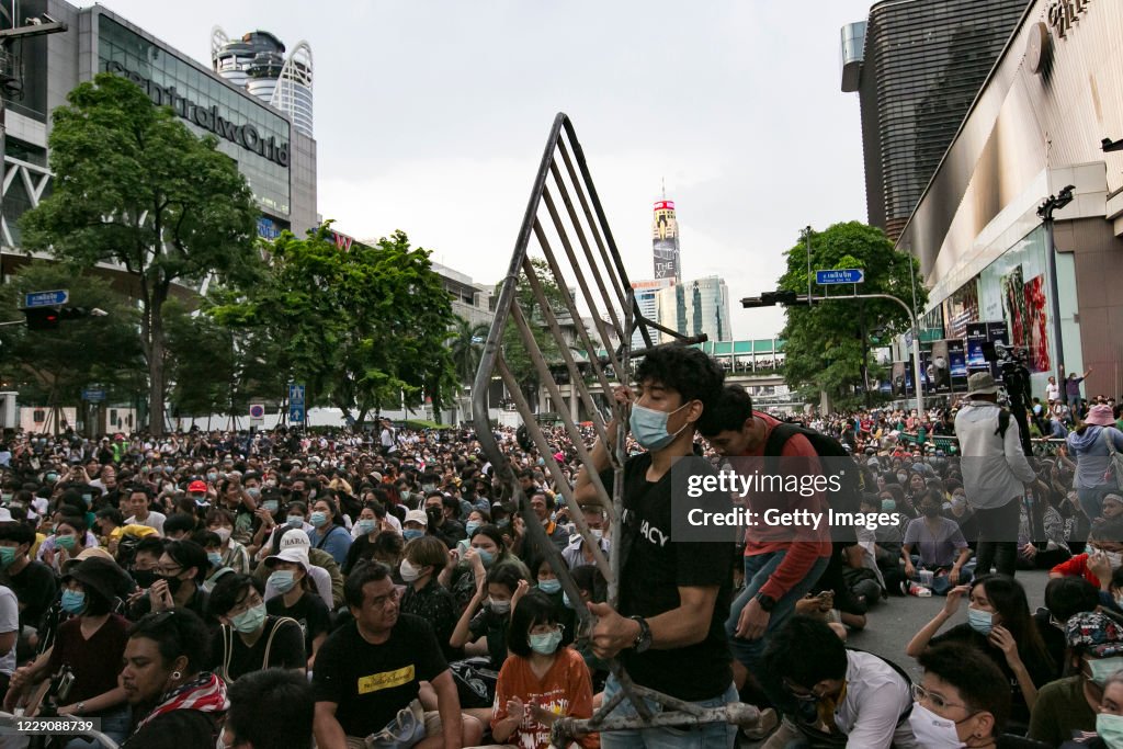 Thailand Bans Gatherings As Protests Continue In Bangkok