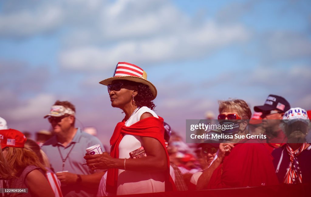 Donald Trump Holds Campaign Rally in Greenville, NC