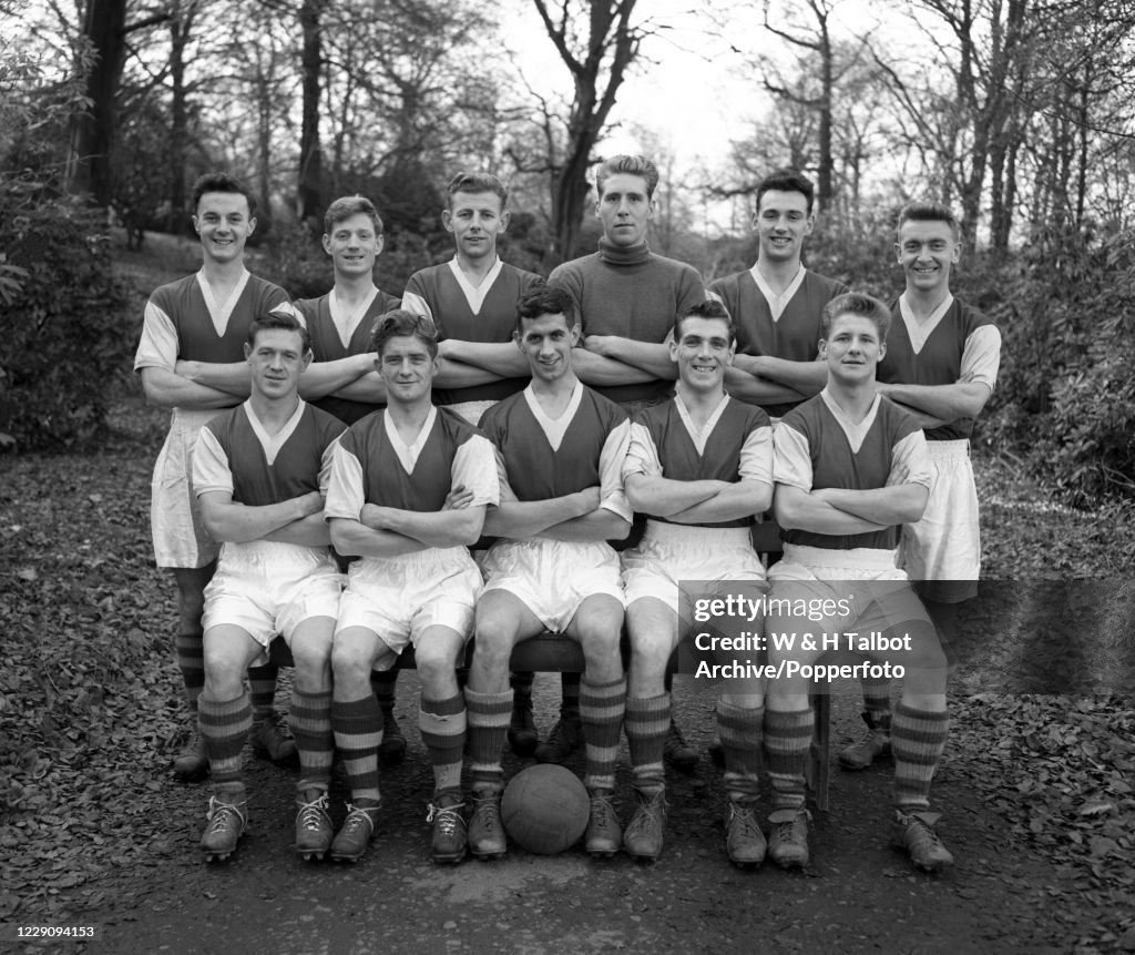 Burnley Line Up For A Team Photograph At Gawthorpe Hall In Burnley burnley-line-up-for-a-team-photograph-at-gawthorpe-hall-in-burnley
