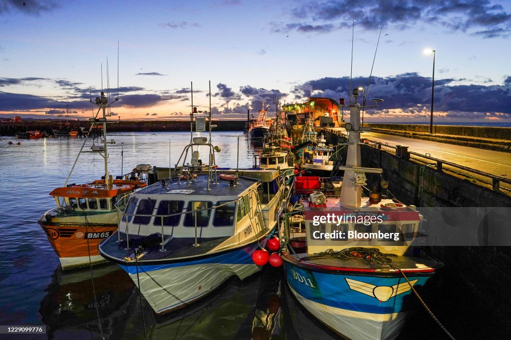 U.K. Shellfish Industry As Fishing Key To Brexit Talks