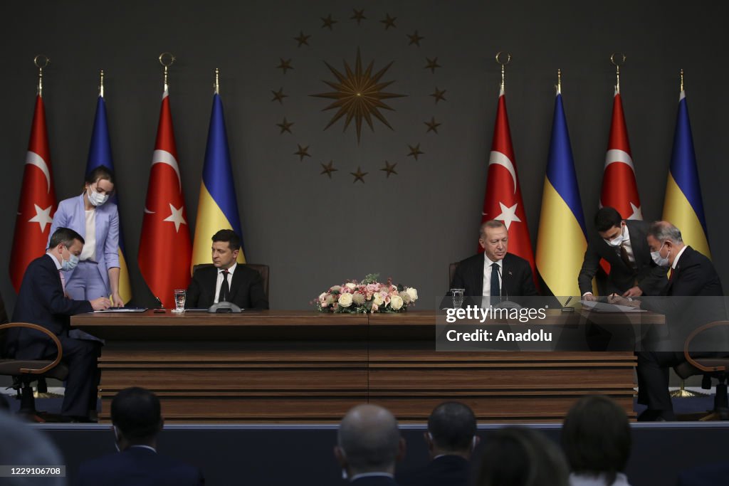 Recep Tayyip Erdogan - Volodymyr Zelensky meeting in Istanbul