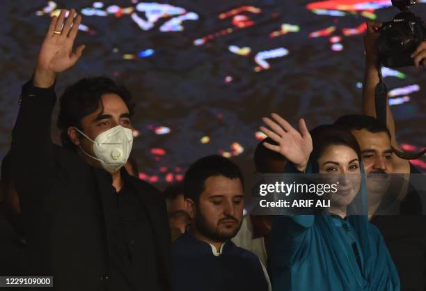 Leader of the newly-formed Pakistan Democratic Movement , an opposition alliance of 11 parties, Bilawal Bhutto Zardari chairman of the Pakistan...