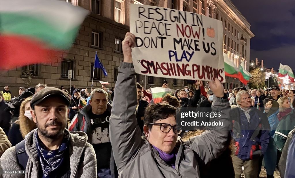 Anti-government protest in Bulgaria
