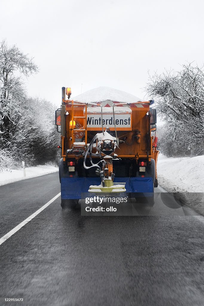 Winter-service-Schnee Pflug truck