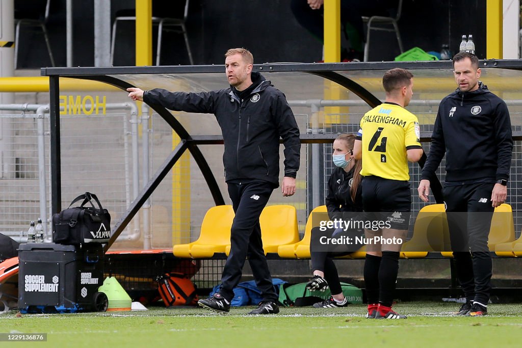 Harrogate Town v Barrow - Sky Bet League 2