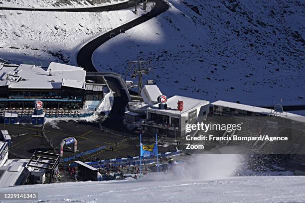 Ted Ligety of USA in action during the Audi FIS Alpine Ski World Cup Men's Giant Slalom on October 18, 2020 in Soelden, Austria.