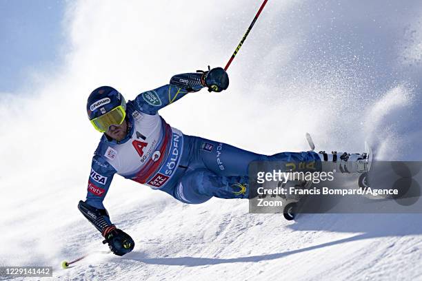 Ted Ligety of USA in action during the Audi FIS Alpine Ski World Cup Men's Giant Slalom on October 18, 2020 in Soelden, Austria.