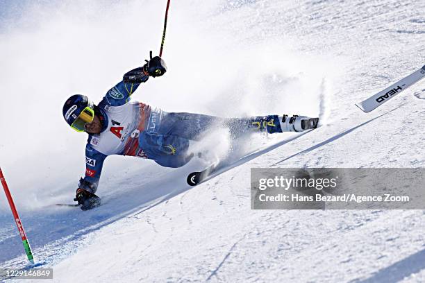 Ted Ligety of USA in action during the Audi FIS Alpine Ski World Cup Men's Giant Slalom on October 18, 2020 in Soelden, Austria.