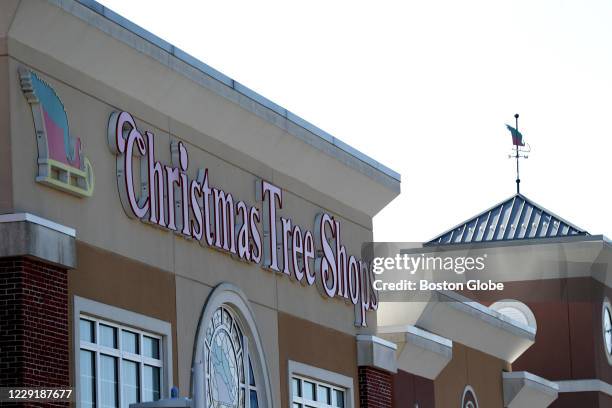 Patriot Place store Christmas Tree Shops in Foxborough, MA on Oct. 14, 2020.