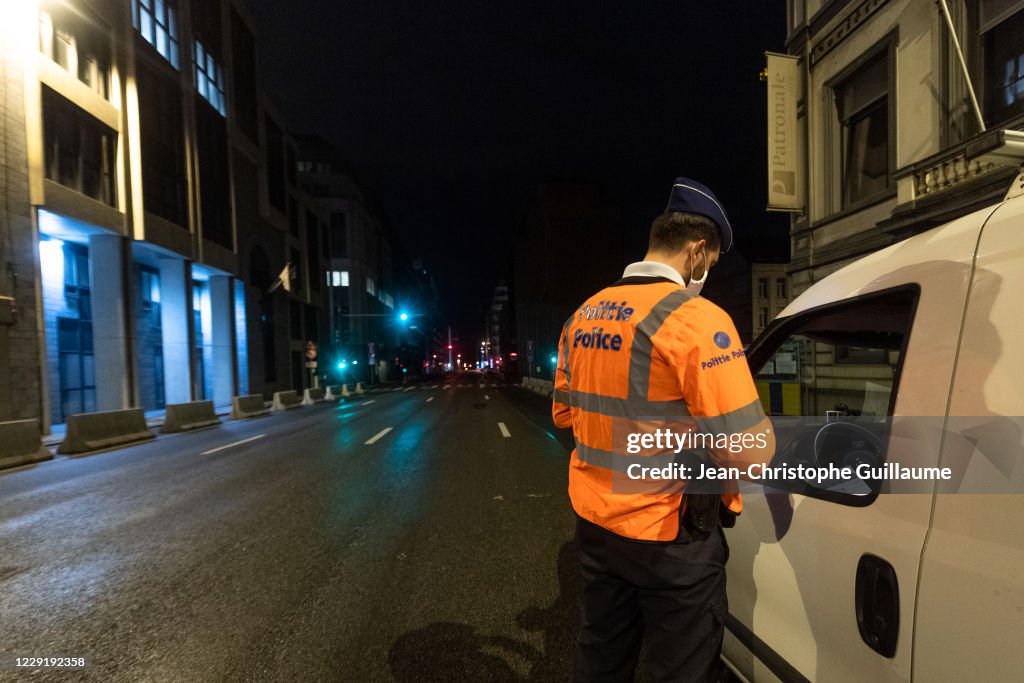 Brussels Under Coronavirus Curfew