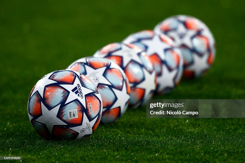 Adidas 'Finale' Champions League official match balls are...