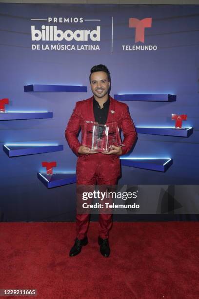 Pictured: Luis Fonsi, Winner of Latin Song of the Decade Award, Solo Latin Pop Artist of the Year, and Latin Pop Album of the Year, backstage at the...