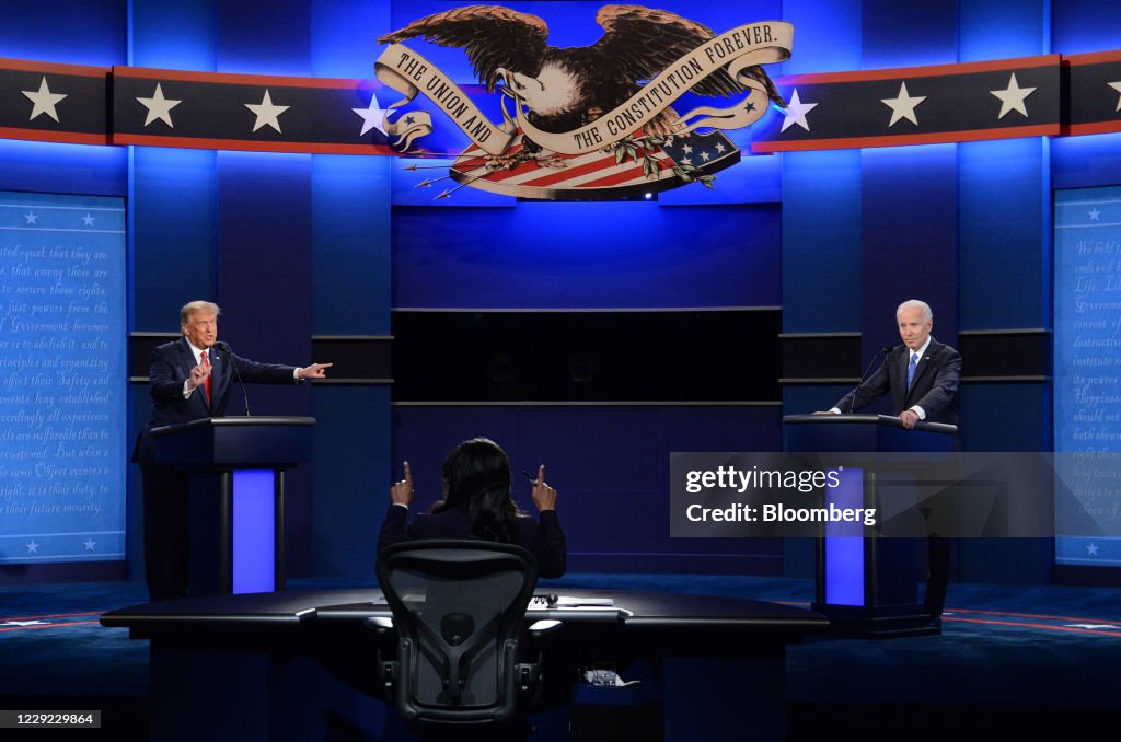 Final U.S. Presidential Debate Between President Trump And Democratic Candidate Joe Biden